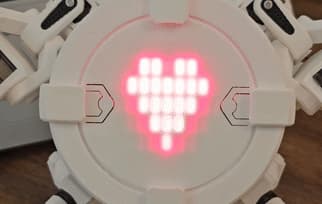 Display a blinking heart